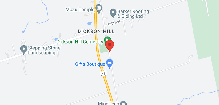 map of 71 Dickson Hill Rd